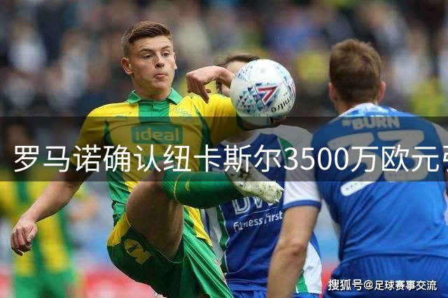 罗马诺确认纽卡斯尔3500万欧元引进波黑国脚德迪奇